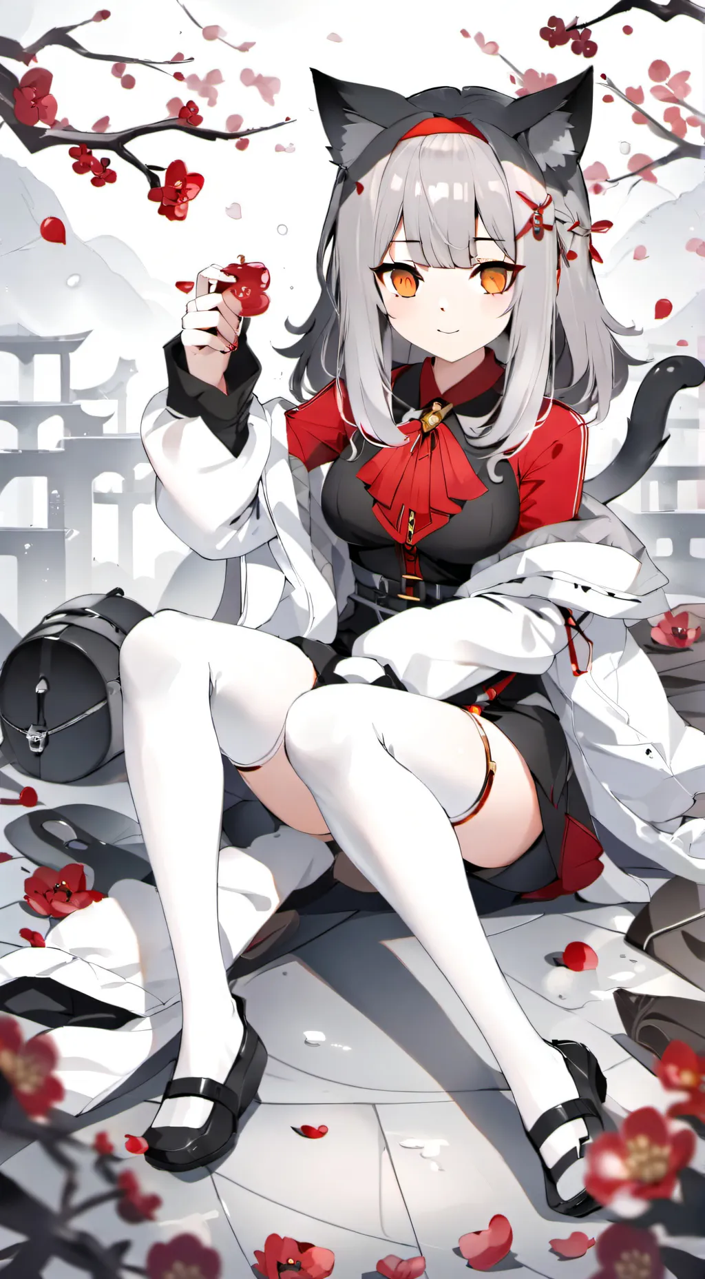 ai character: Kitty Kat background