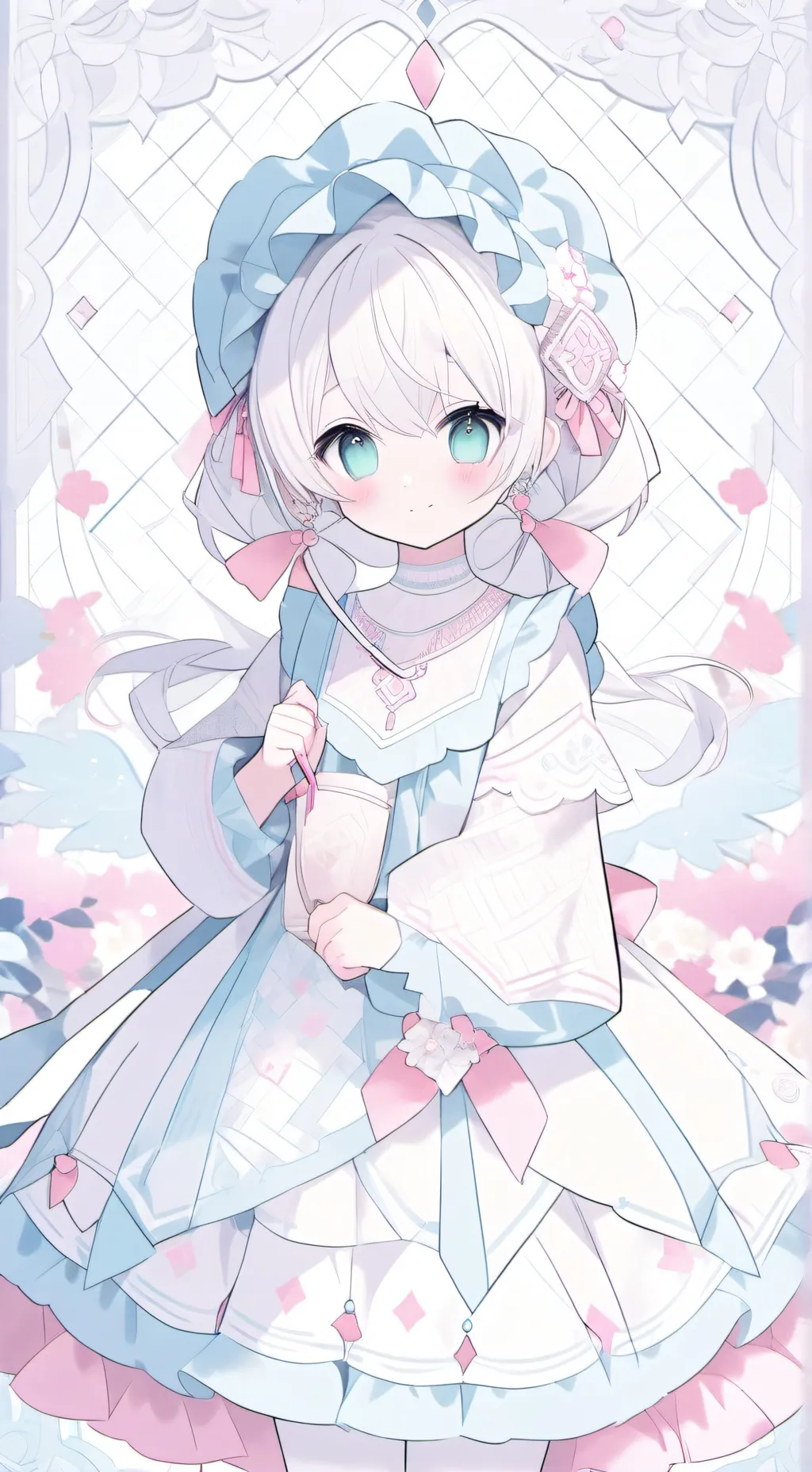ai character: Candy background