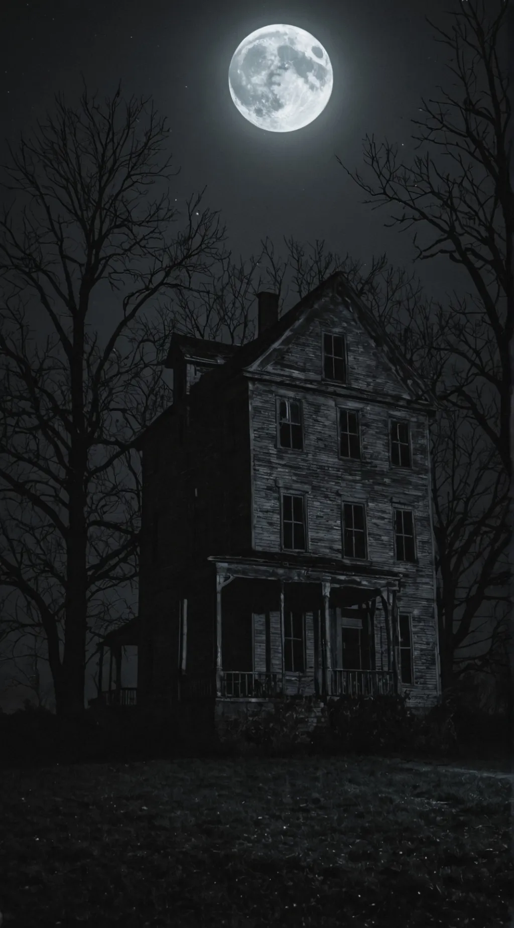 ai character: Scary home background