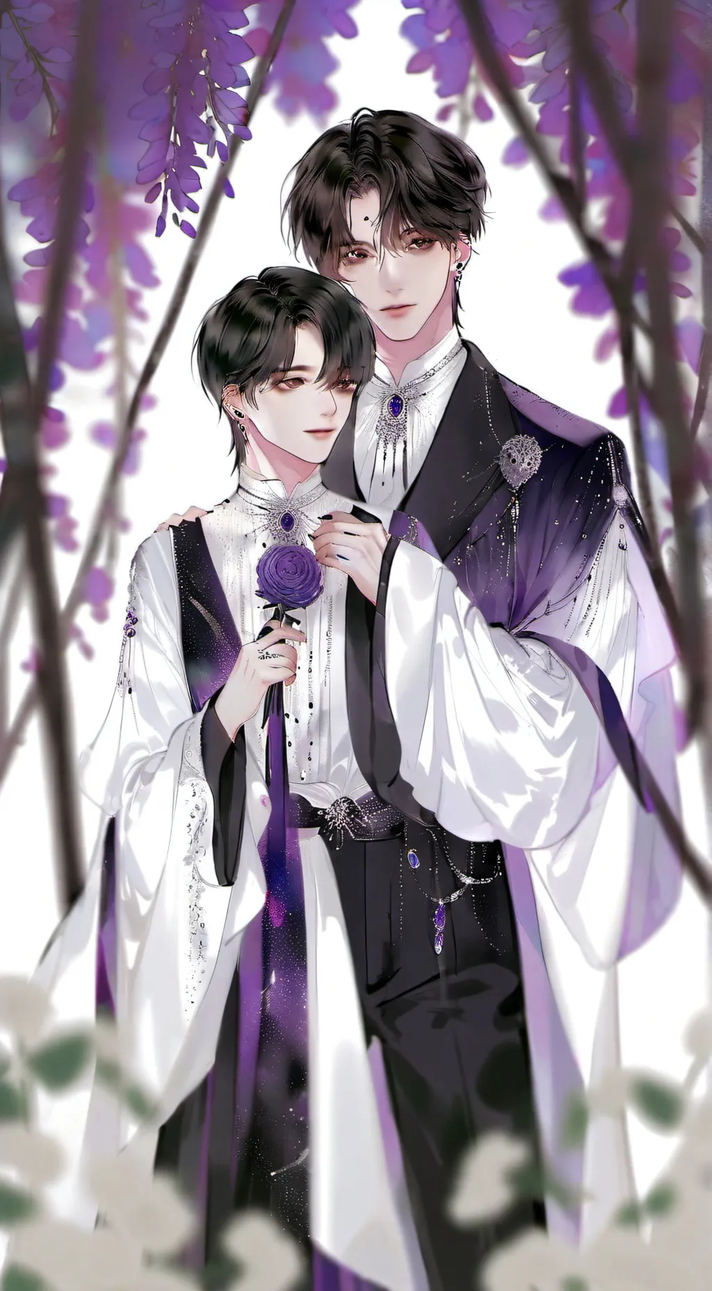 ai character: Bts  background