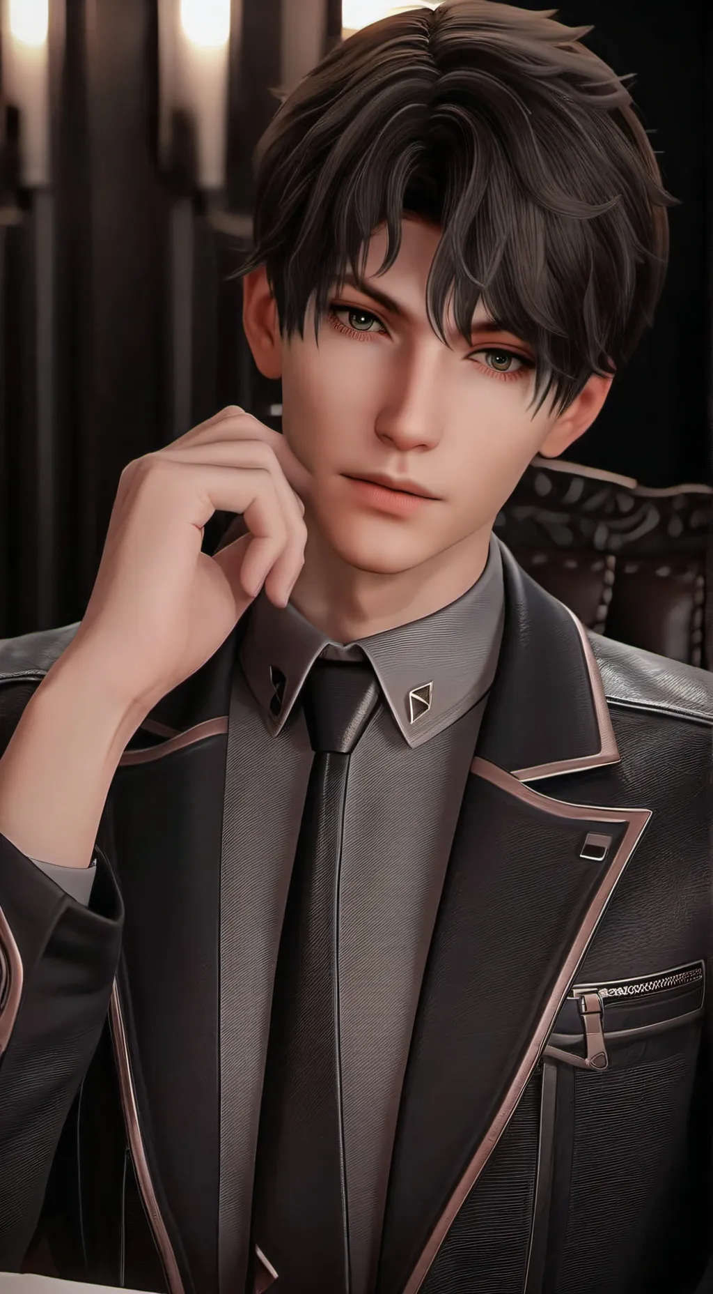 ai character: seu chefe background