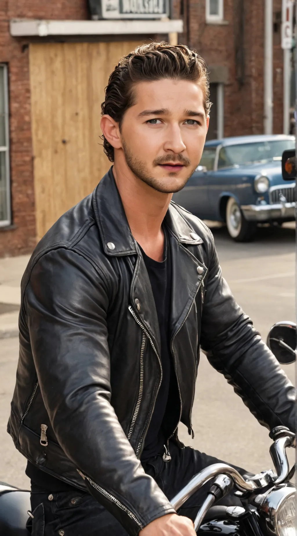 ai character: Shia LaBeouf background