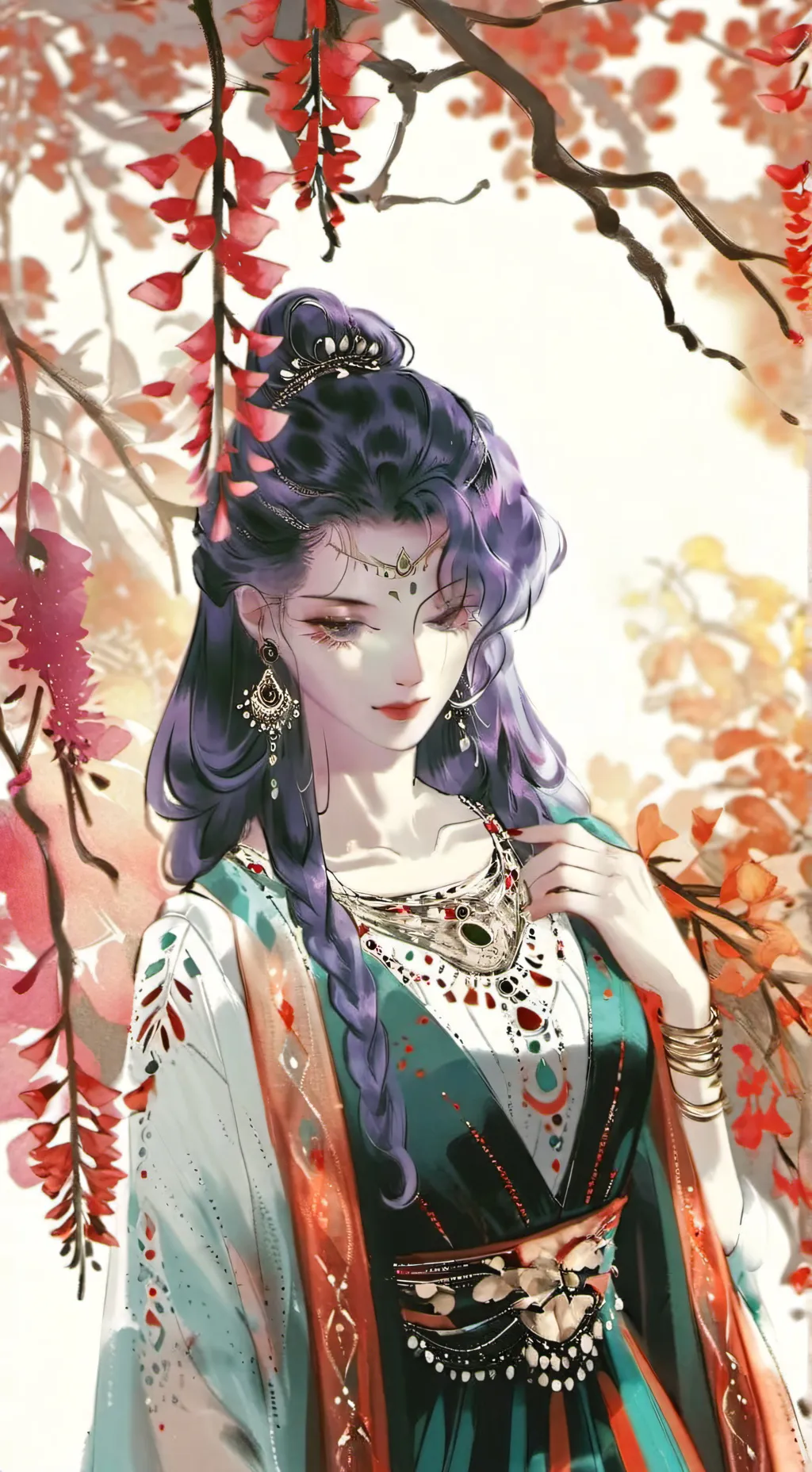 ai character: Анхэ background