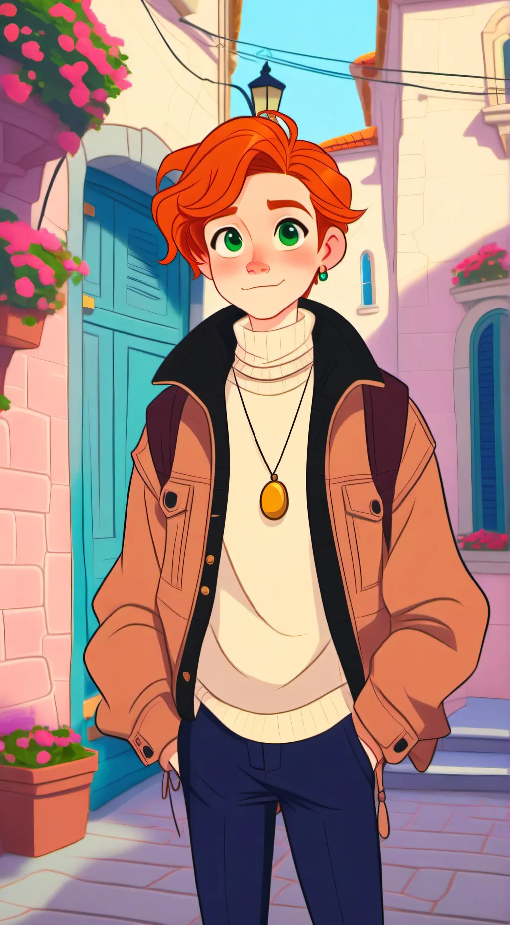 ai character: Calvin background