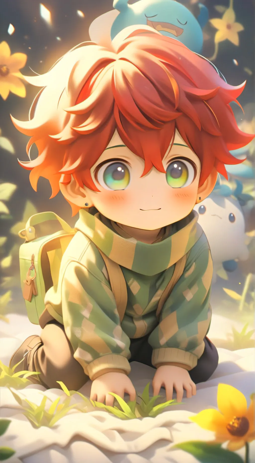 ai character: Touya-Todoroki  background
