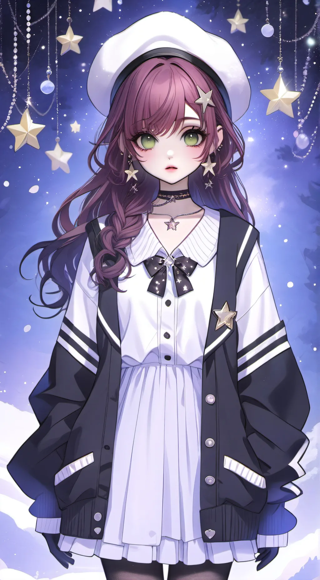 ai character: ♣️Amelie✨️ background