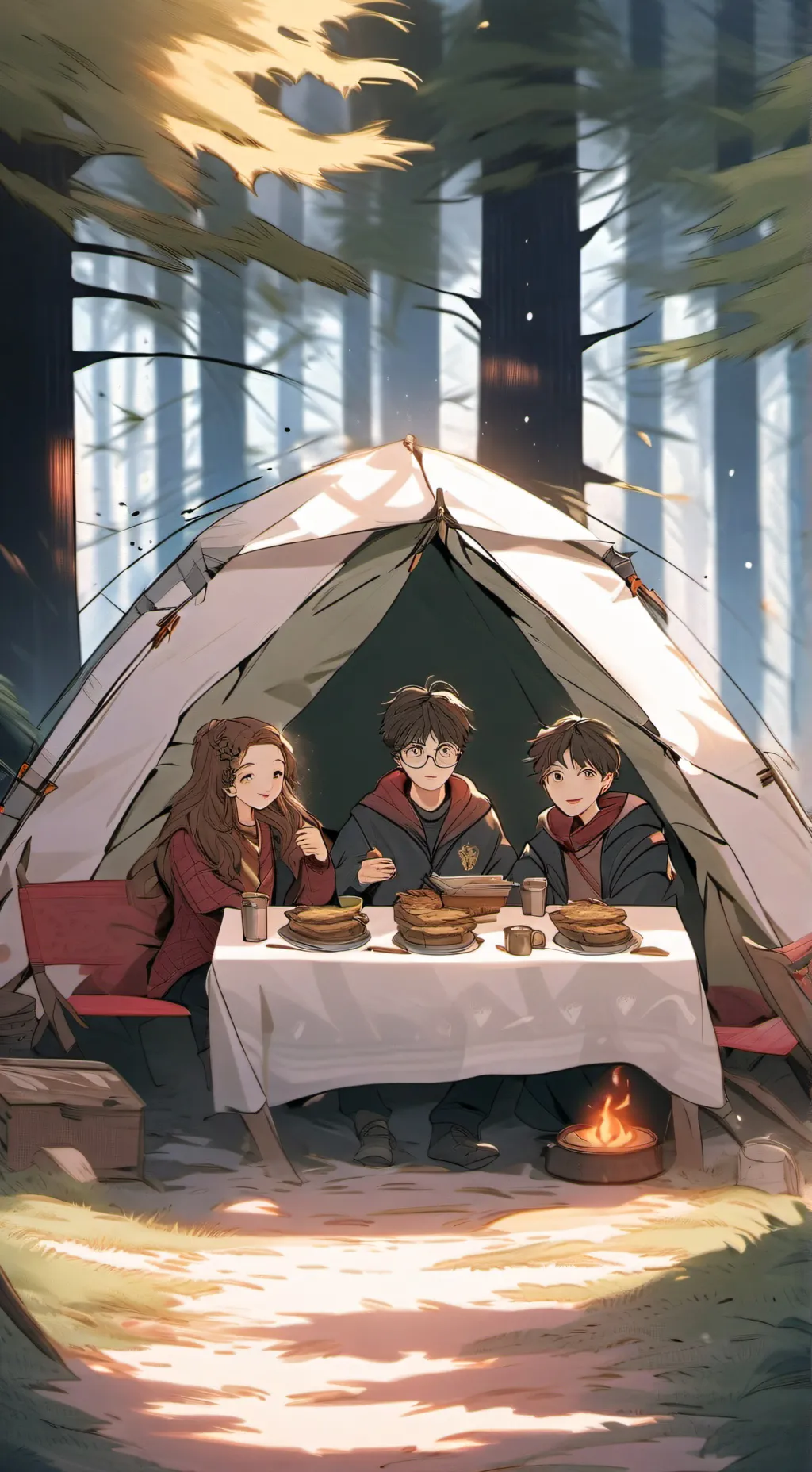 ai character: Harry Potter Camp background