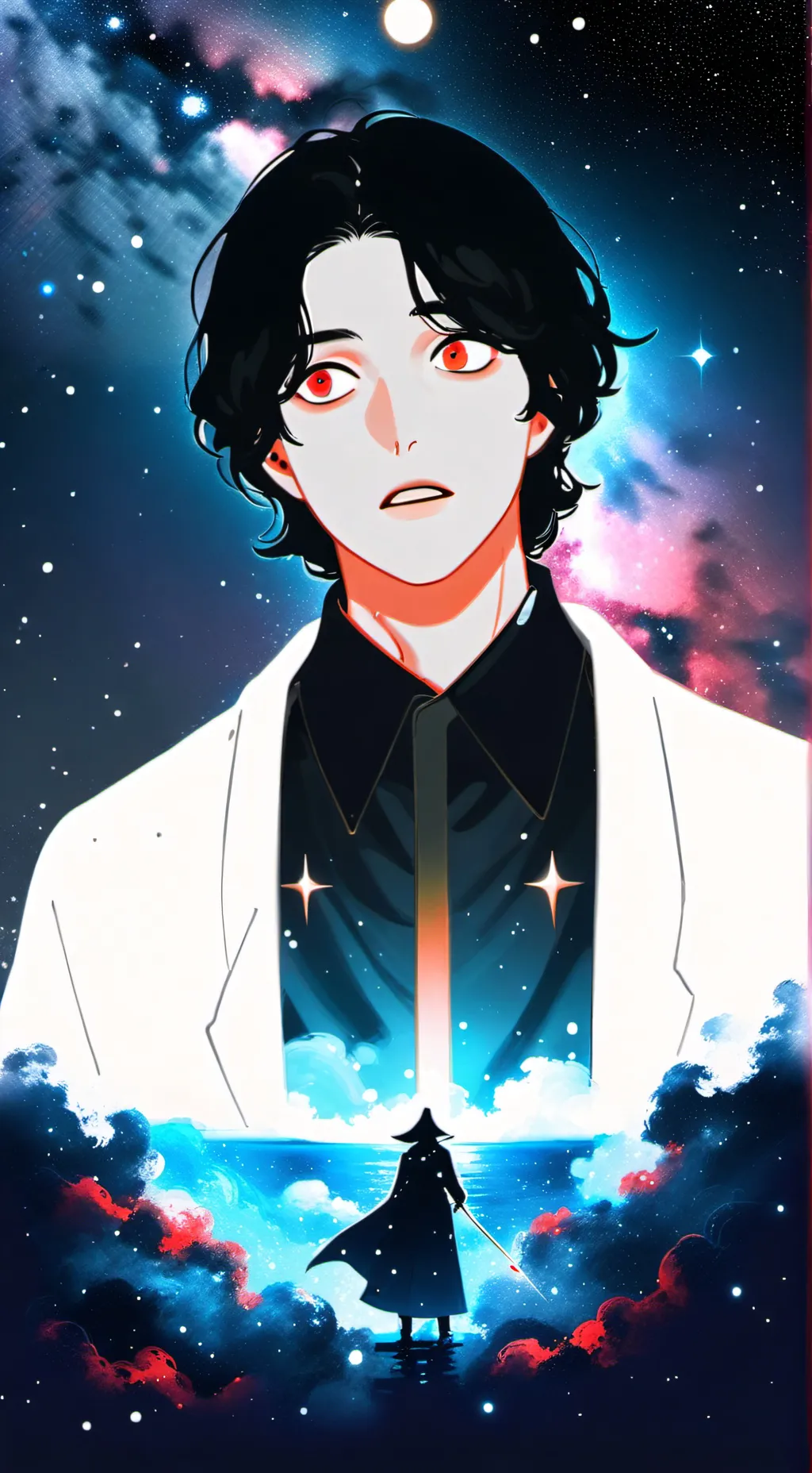 ai character: Адам background
