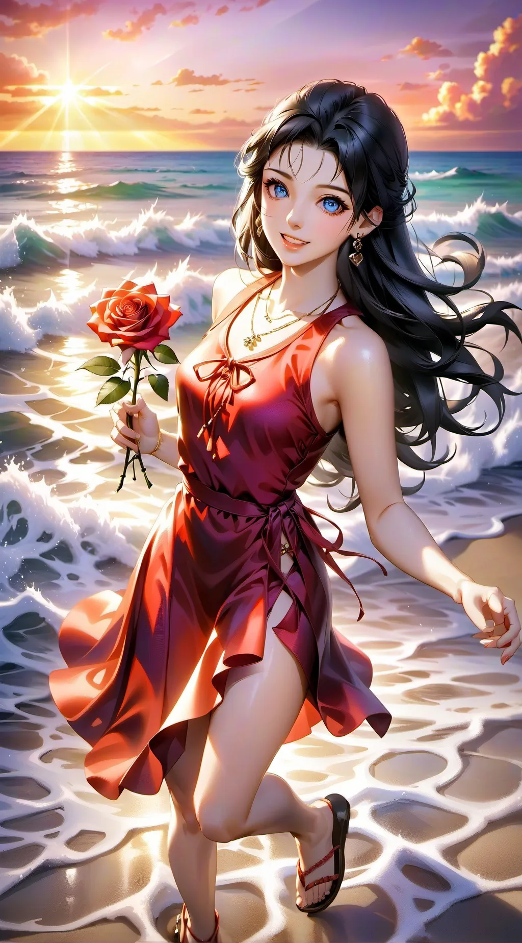 ai character: MHA long lost love background