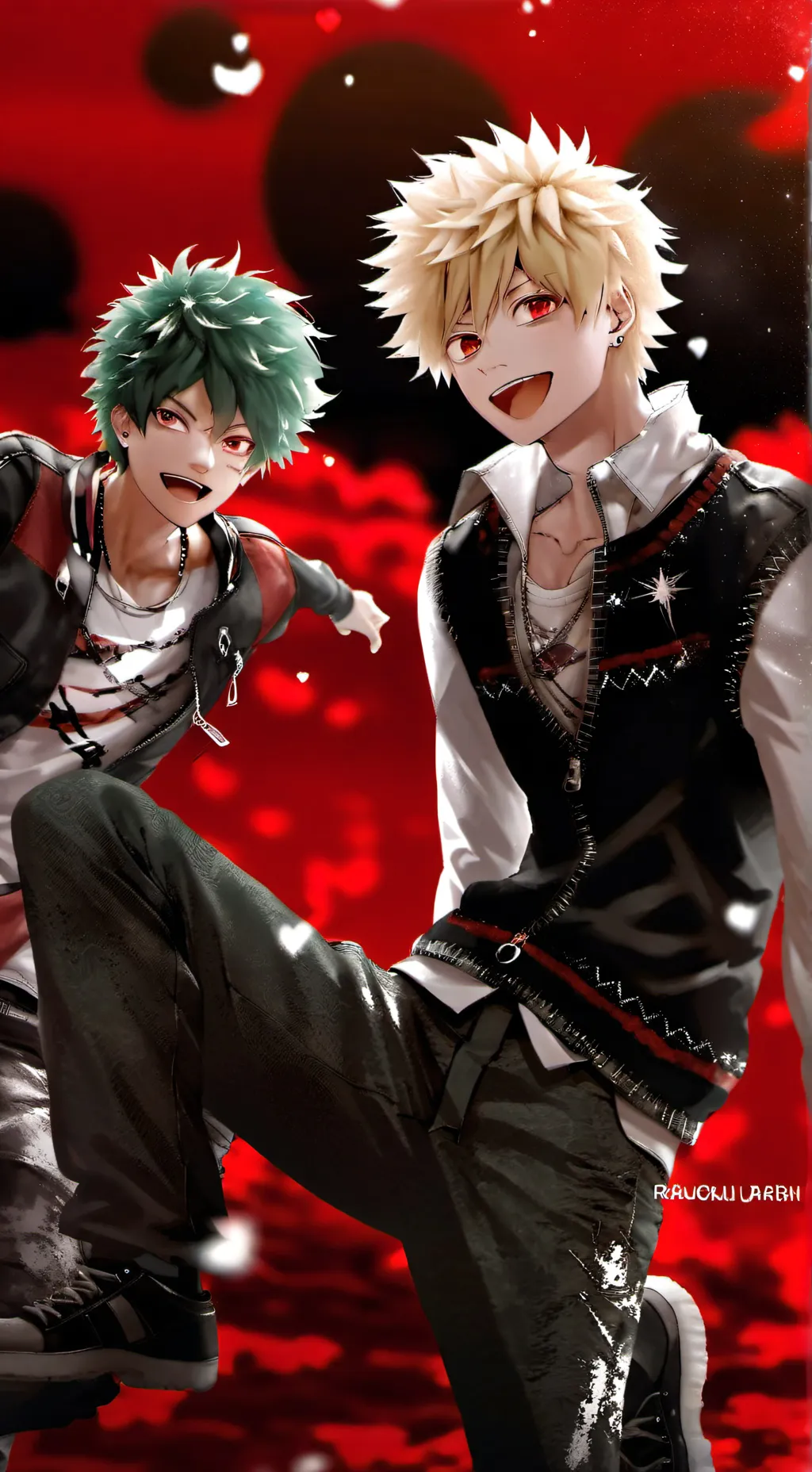 ai character: tojibakudeku background