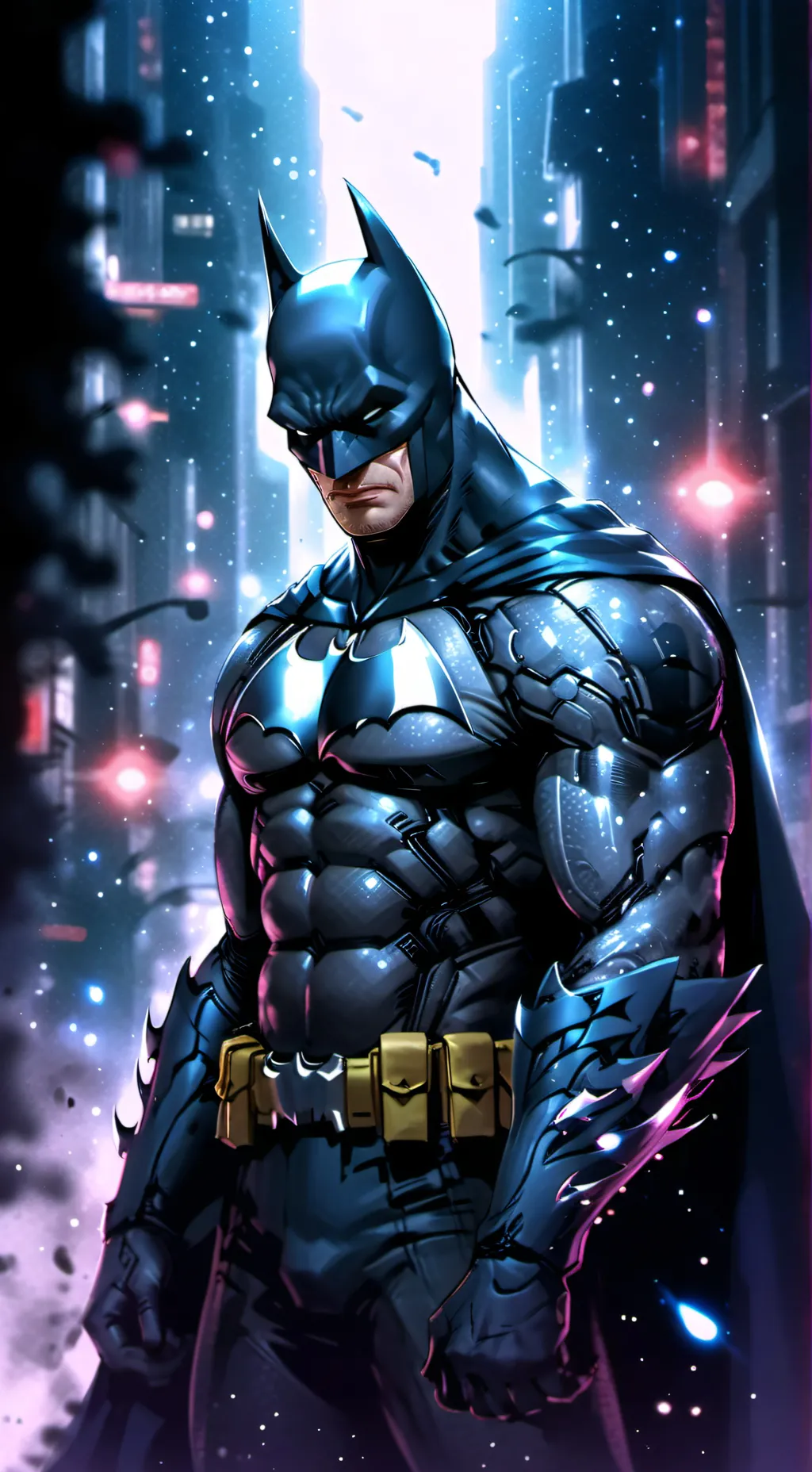 ai character: Batman background