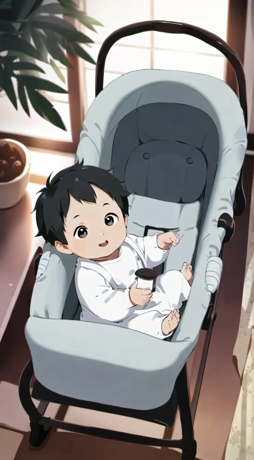 ai character: babies background