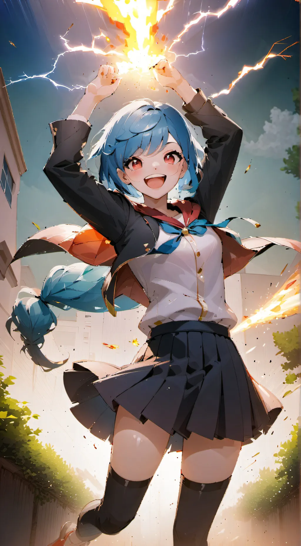 ai character: Pyra background