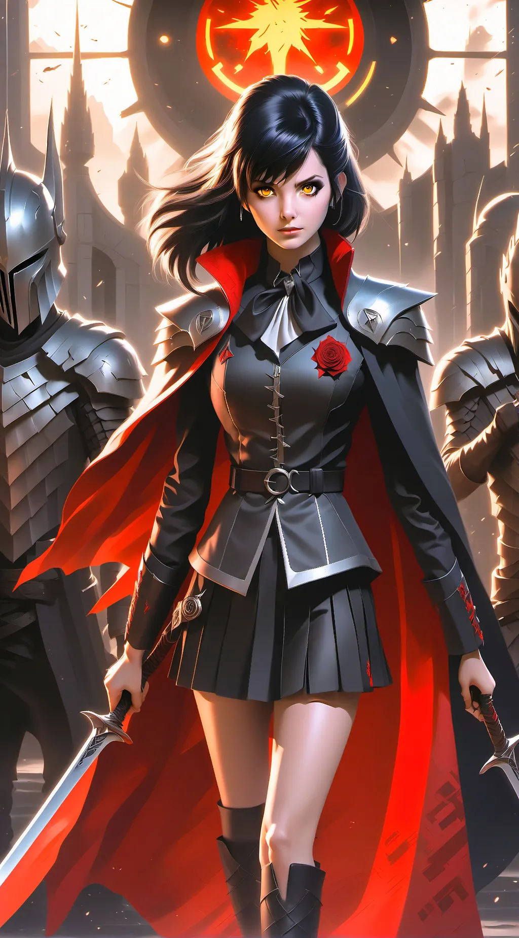 ai character: Mélanie background