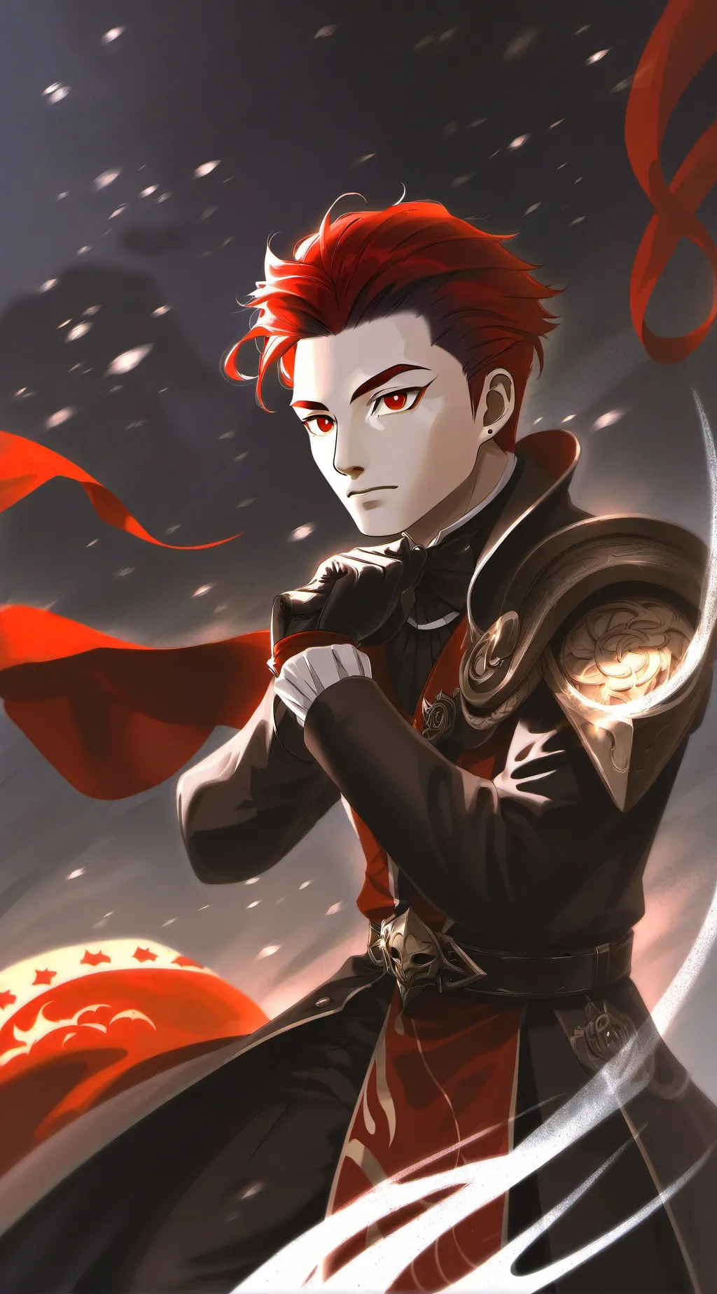 ai character: hi background