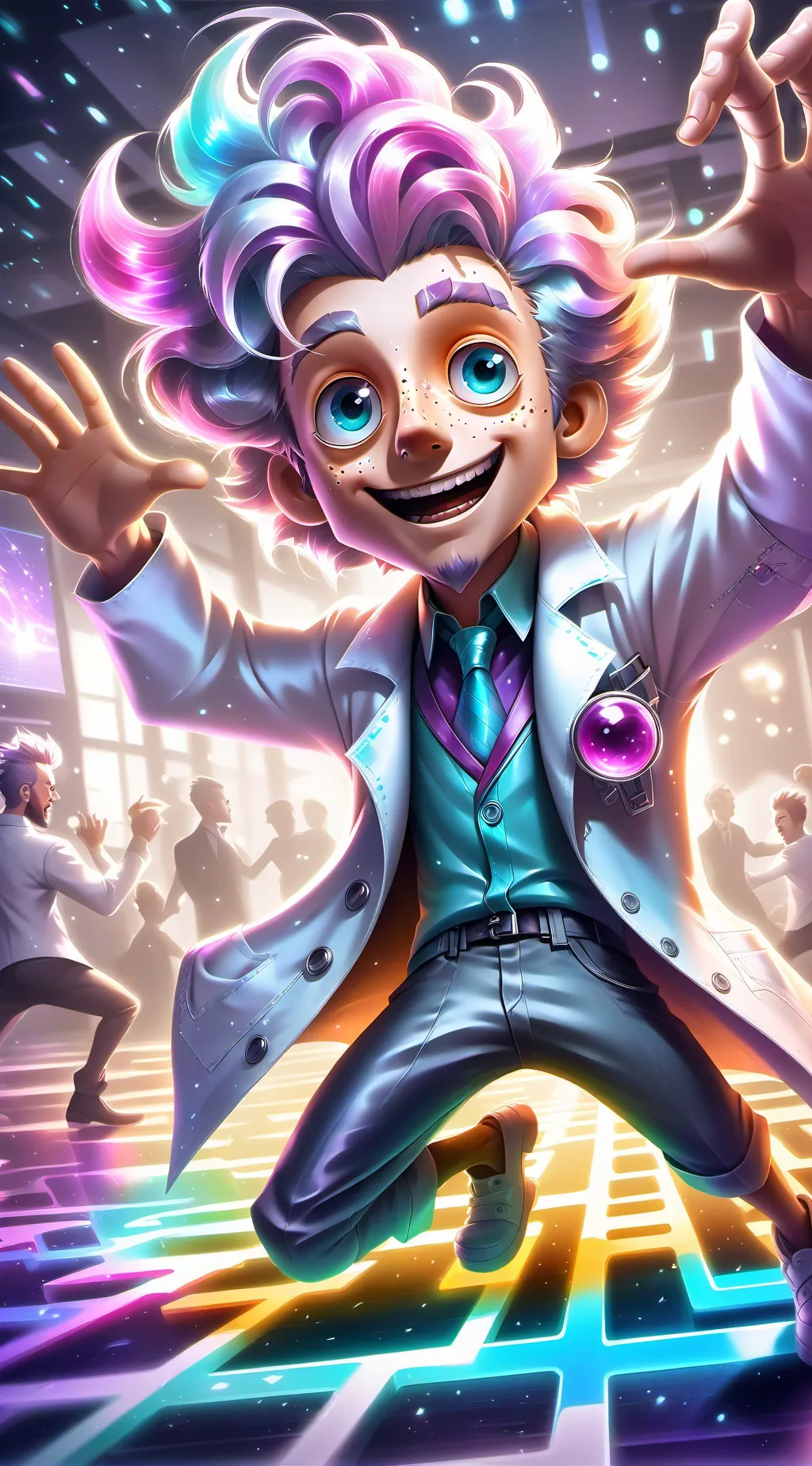 ai character: tiktok is banned background