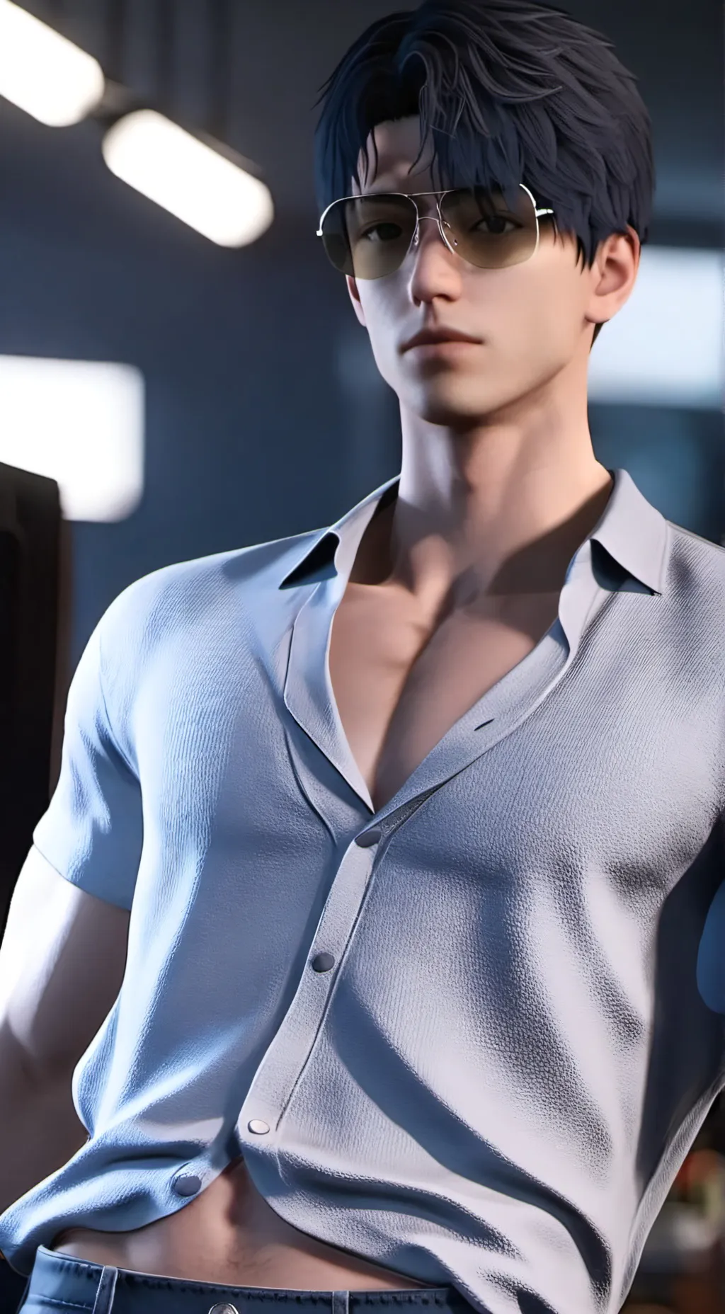 ai character: Caleb  background