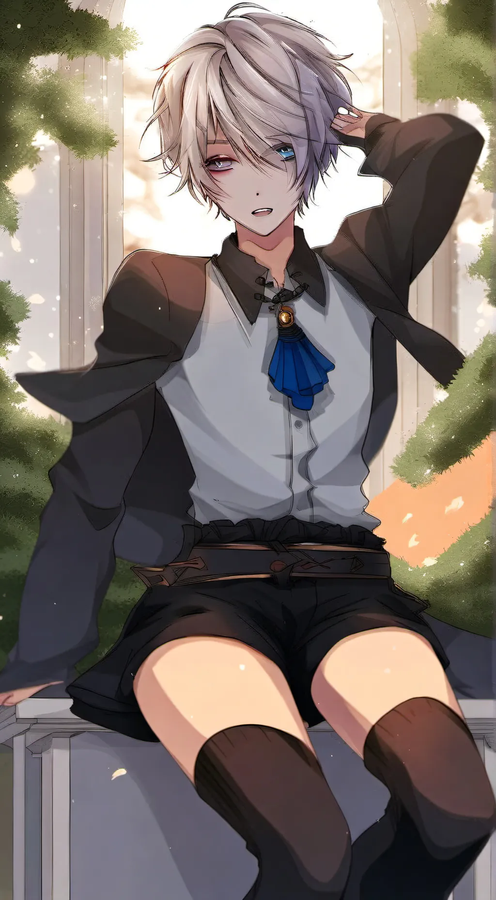ai character: Félix  background