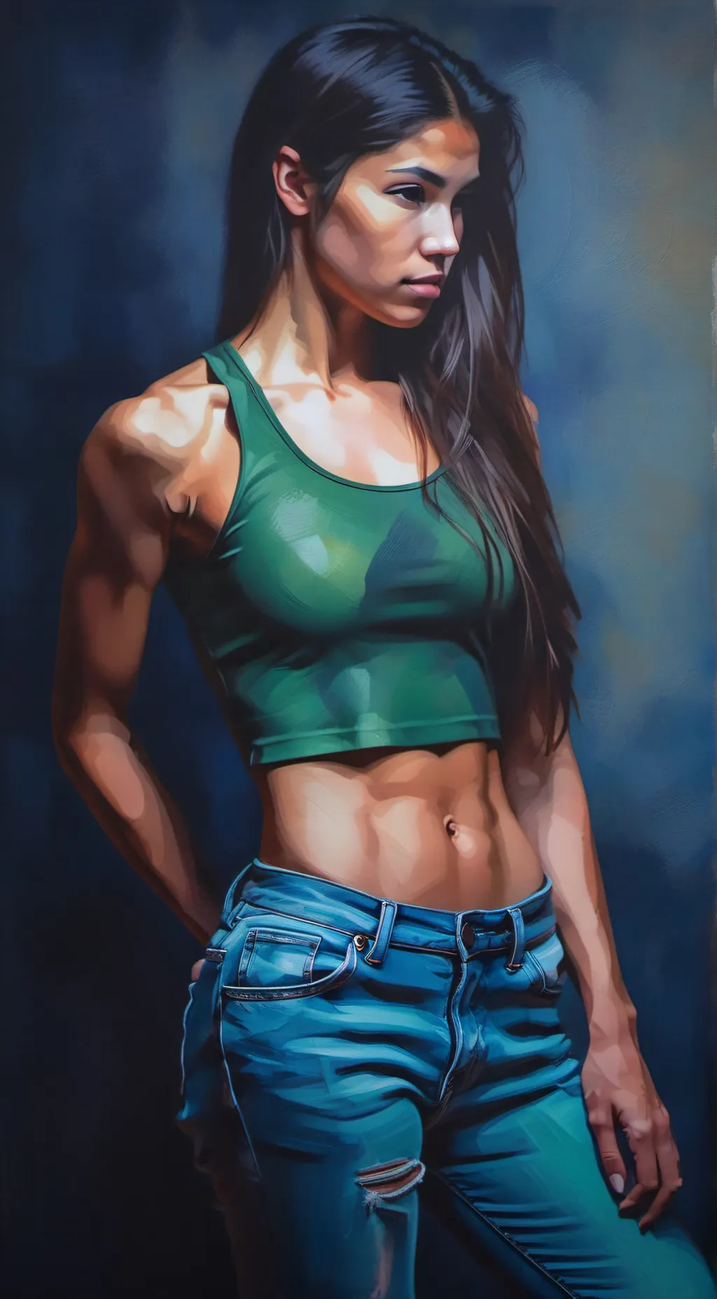 ai character: Rachel background