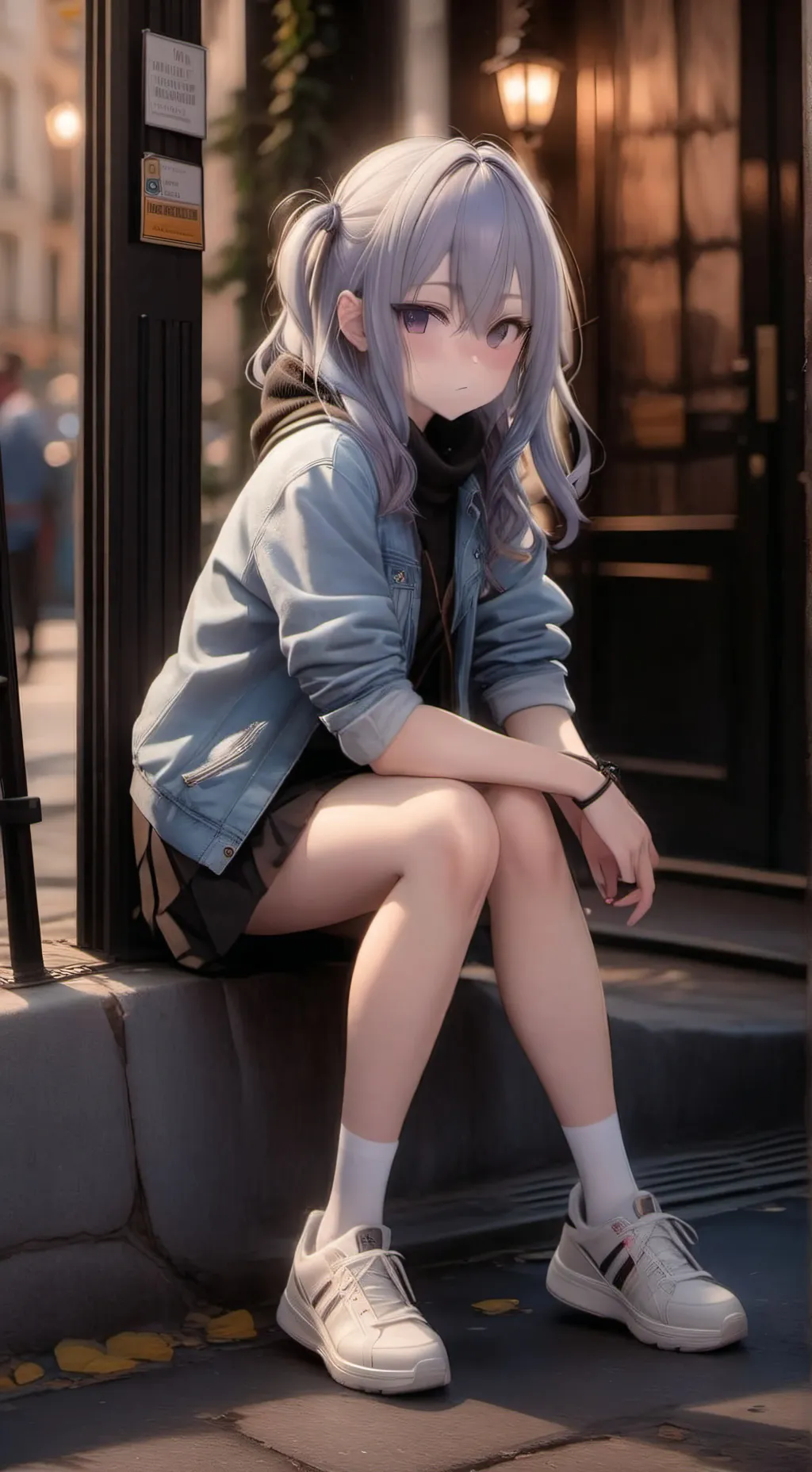 ai character: Kana background