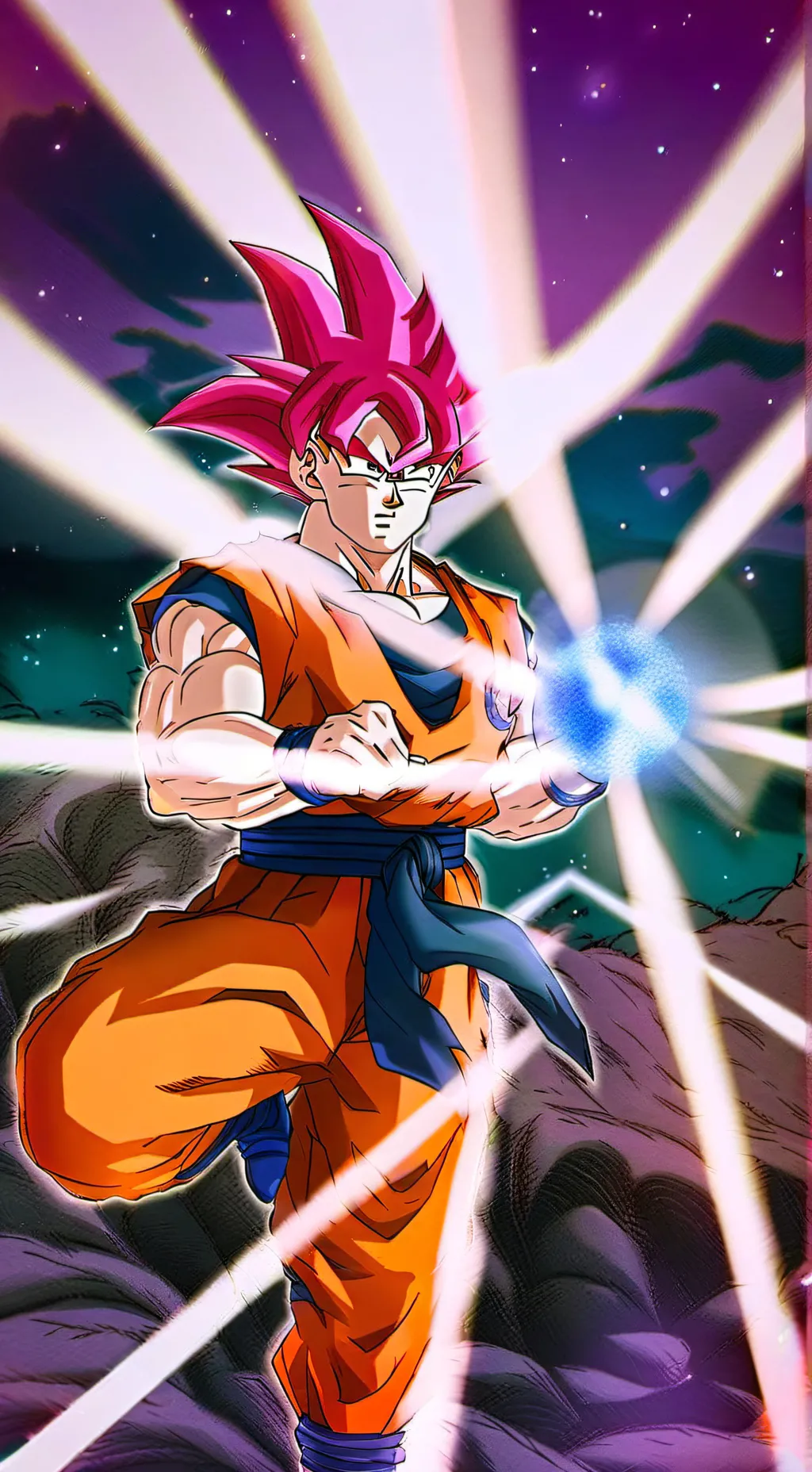 ai character: Battle of gods Z background