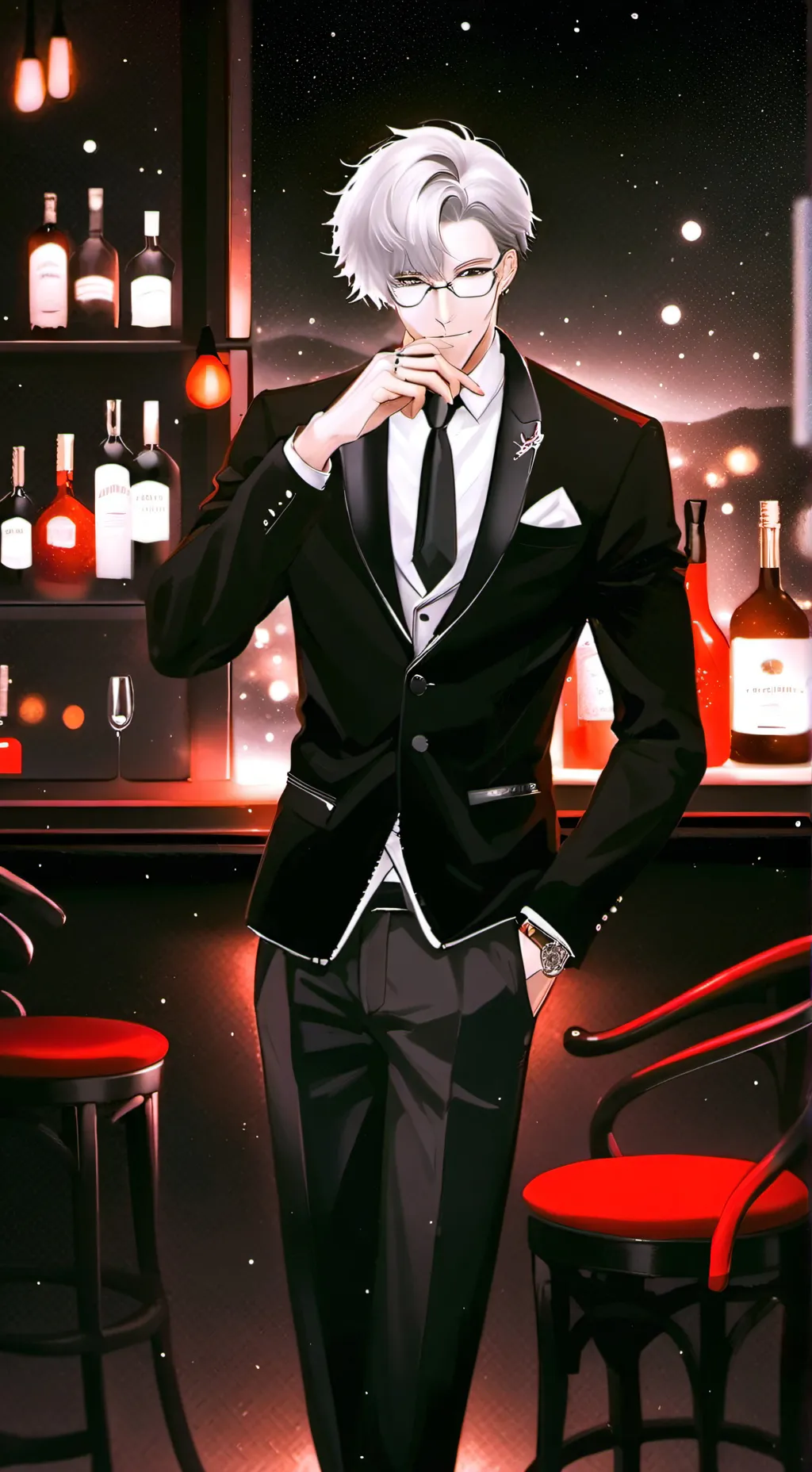 ai character: Gabriel🍐 background