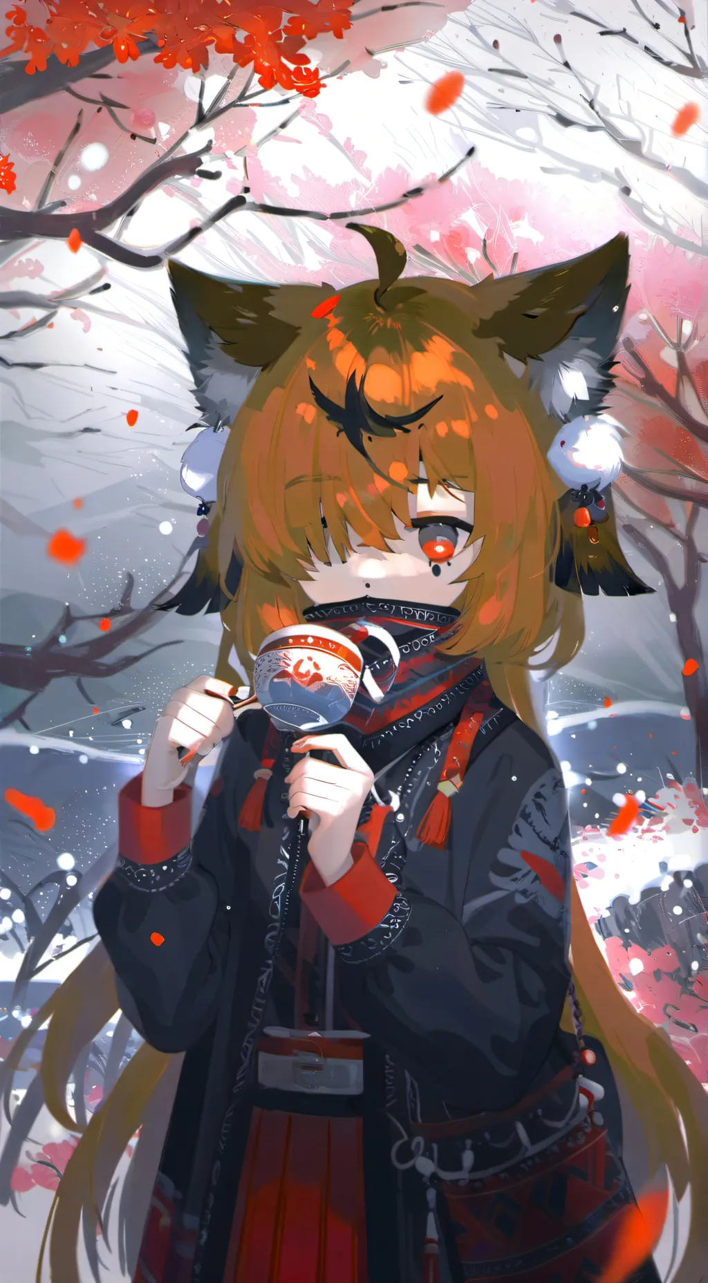 ai character: no talkie here background