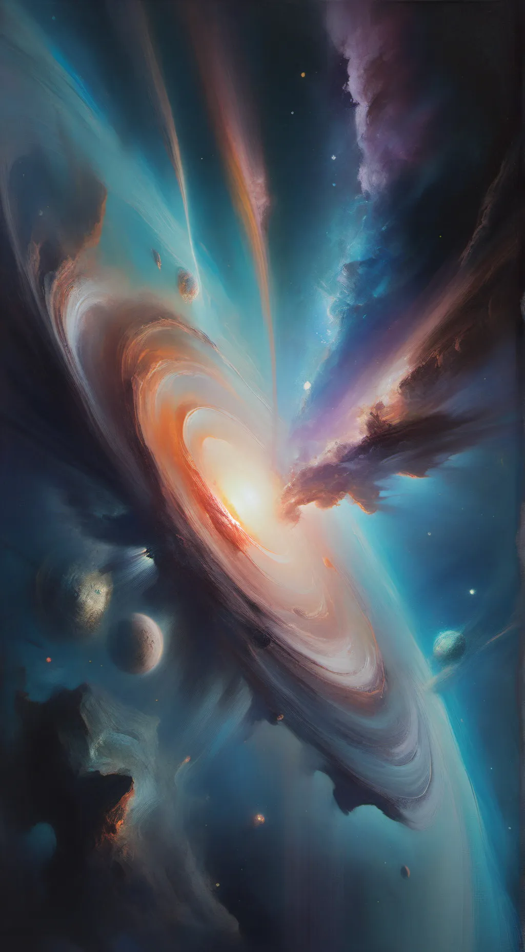 ai character: The Universe background