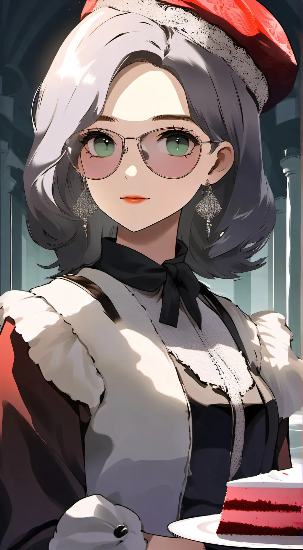 ai character: Katie  background
