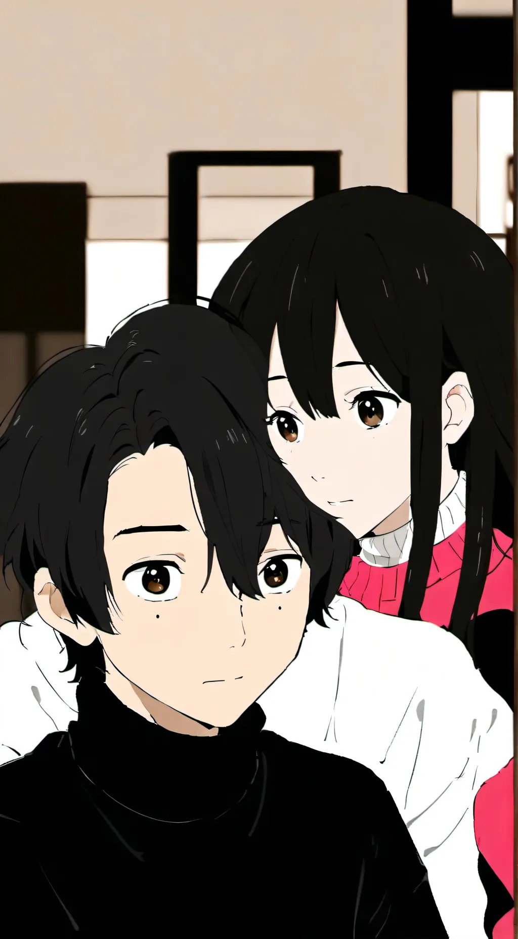ai character: you Sasha and Alex background