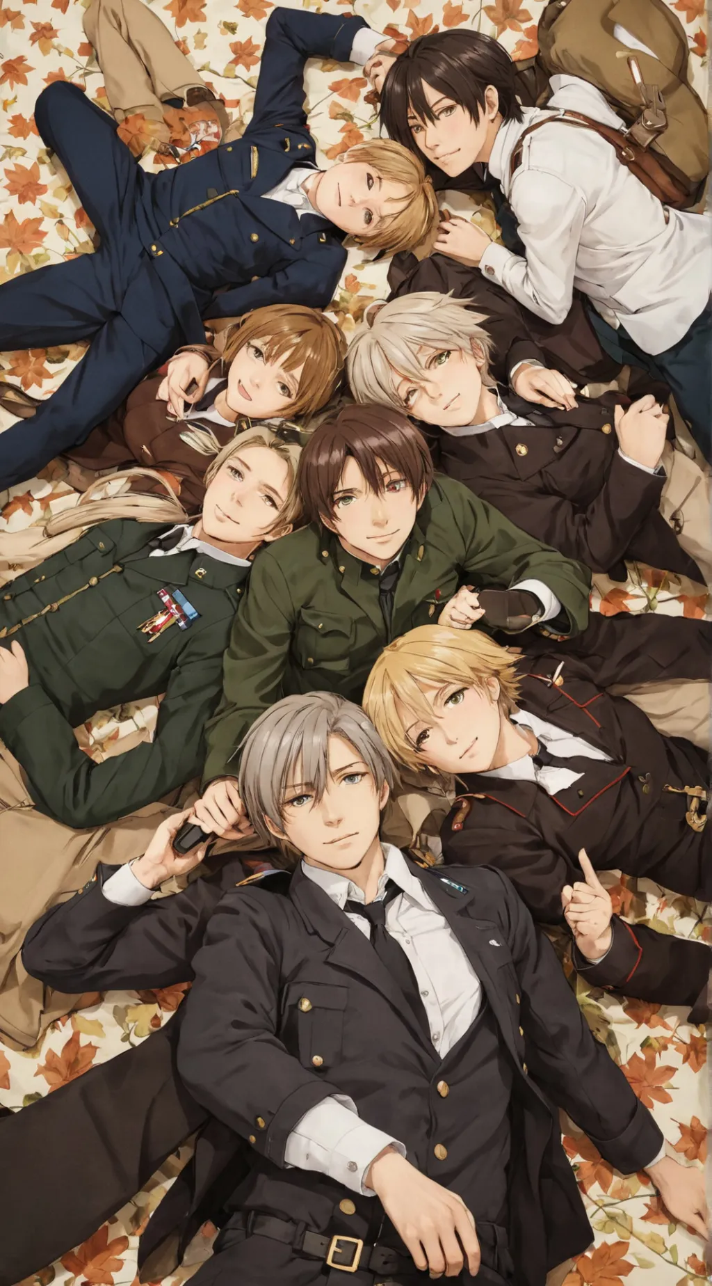 ai character: Hetalia at the pub background