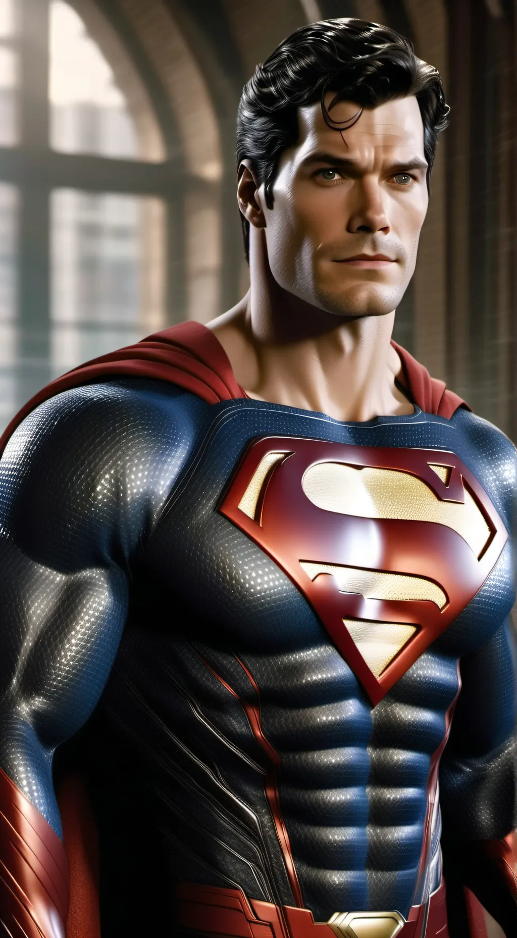 ai character: Superman background