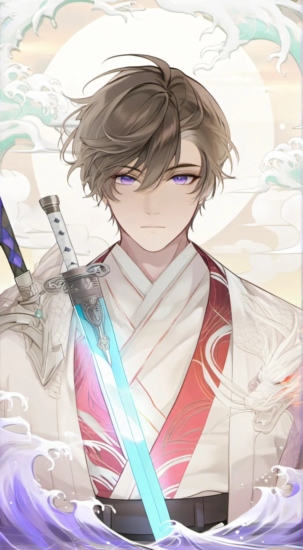 ai character: Demon slayer background