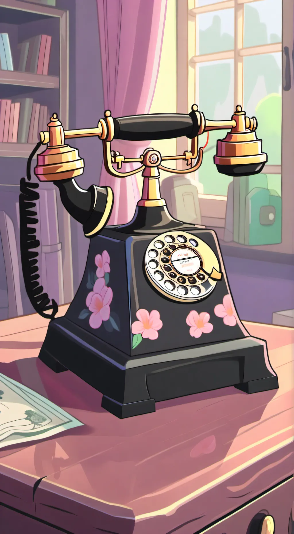 ai character: test calling background