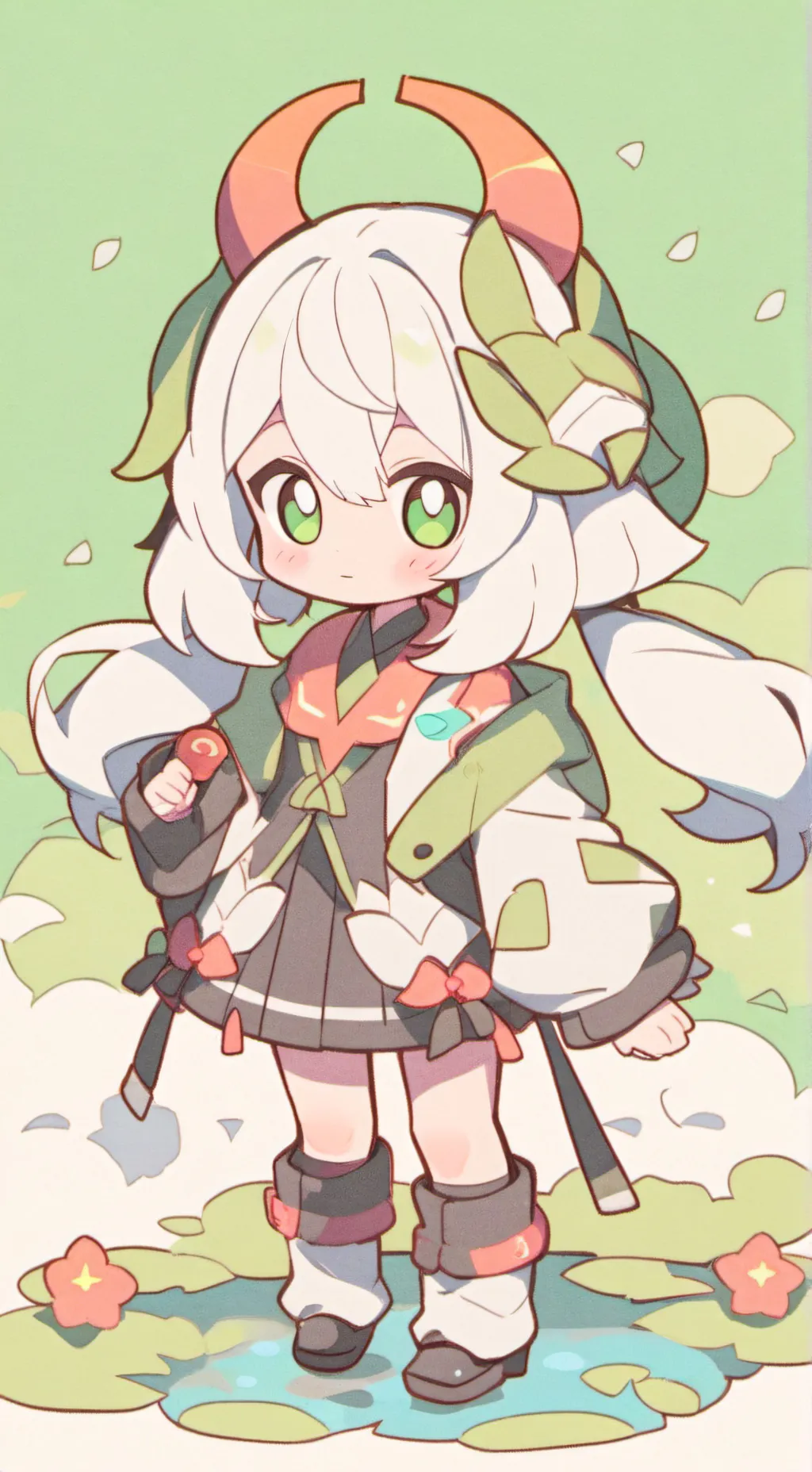 ai character: carnaval  background