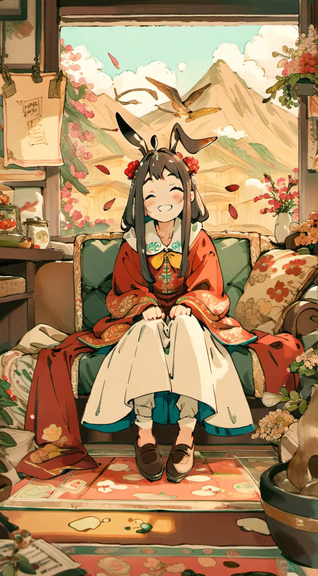 ai character: deku y urukudaka background