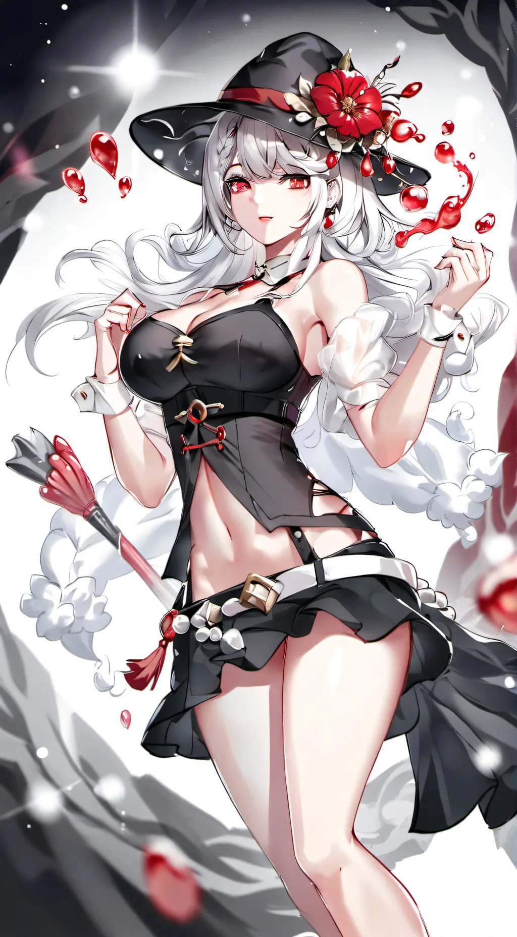 ai character: Goddess Luna Star  background