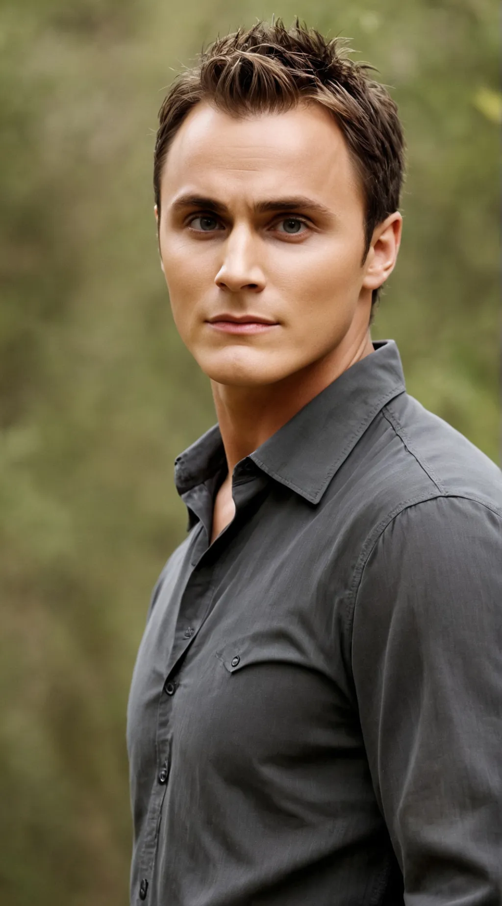ai character: john Gilbert  background