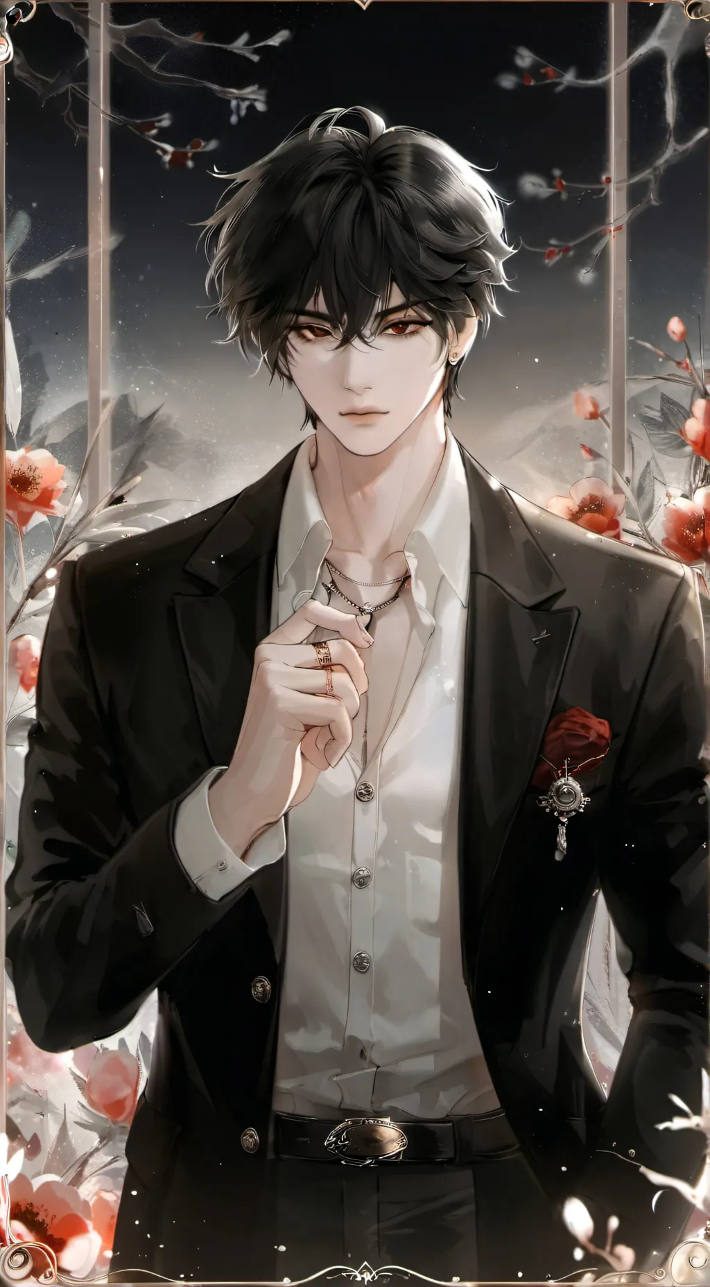 ai character: leo background