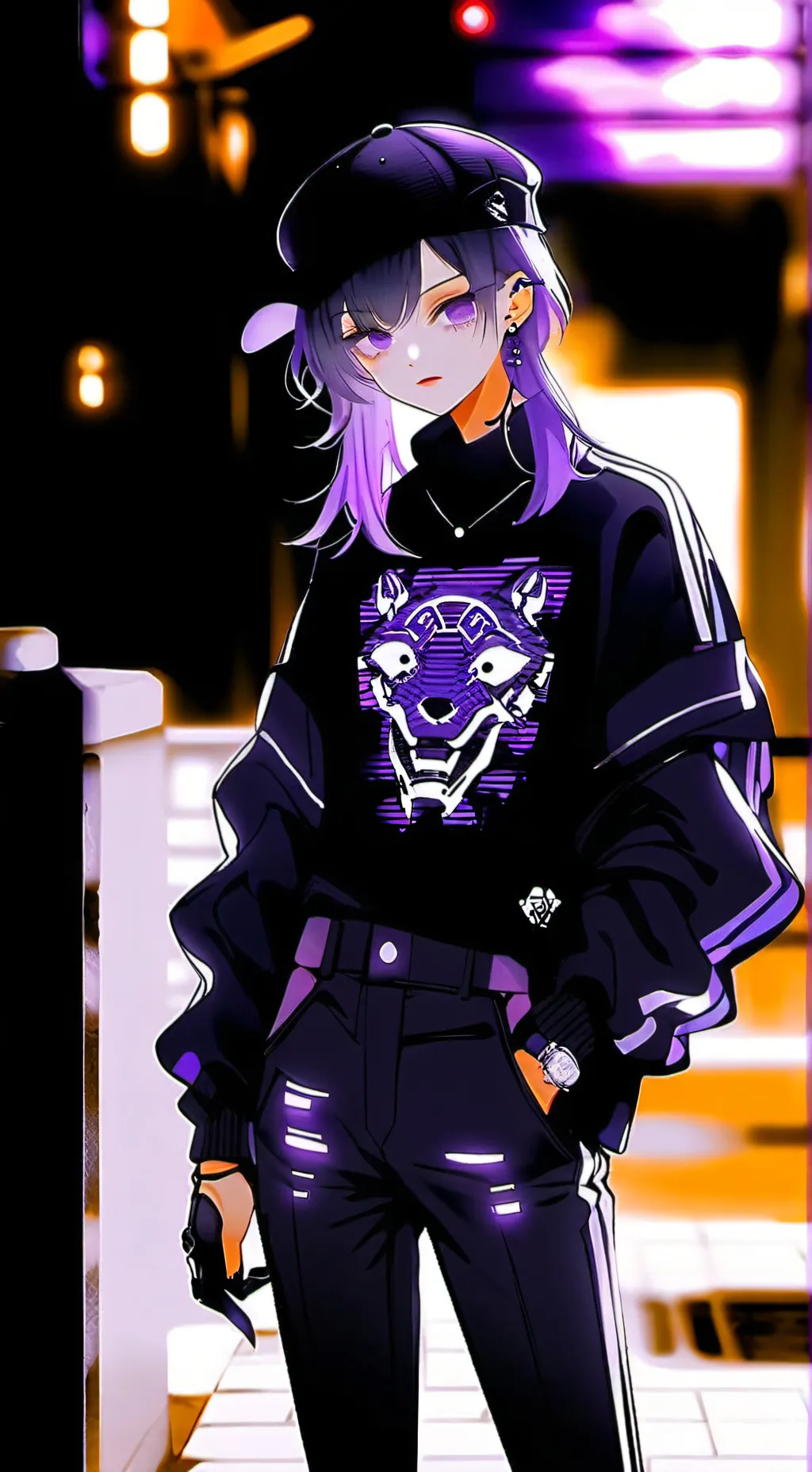 ai character: 🖤•Julia•🖤 background
