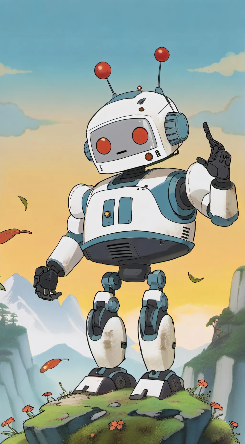 ai character: oooo background