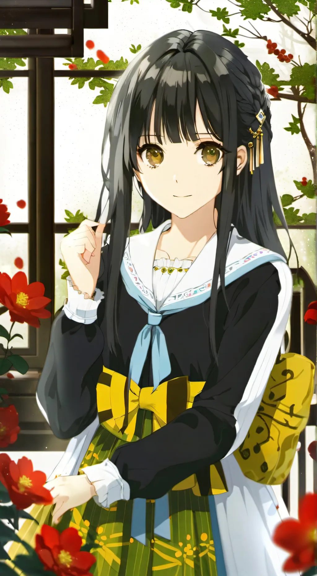 ai character: Callie  background
