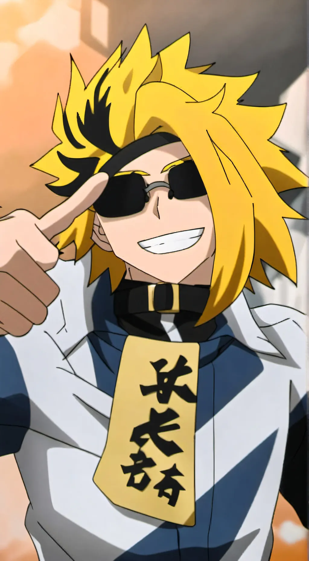 ai character: denki background