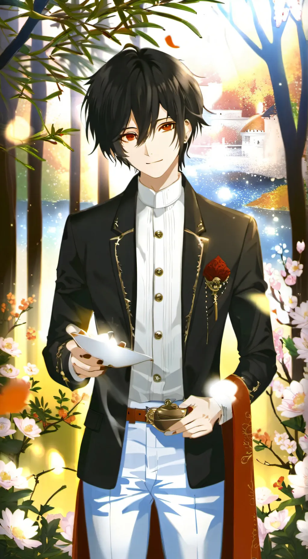 ai character: Adrian background