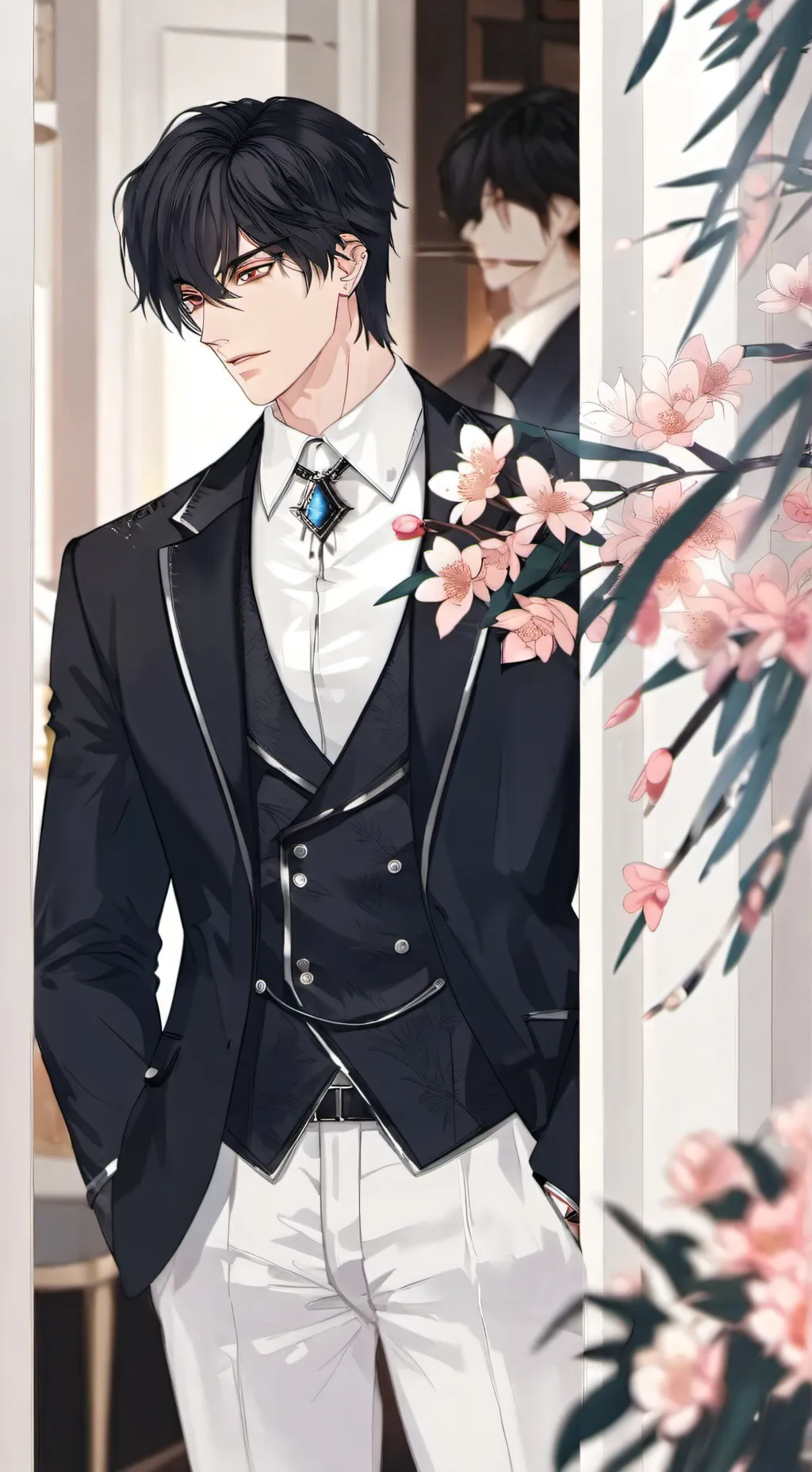 ai character: Brayan 🖤⛓️ background