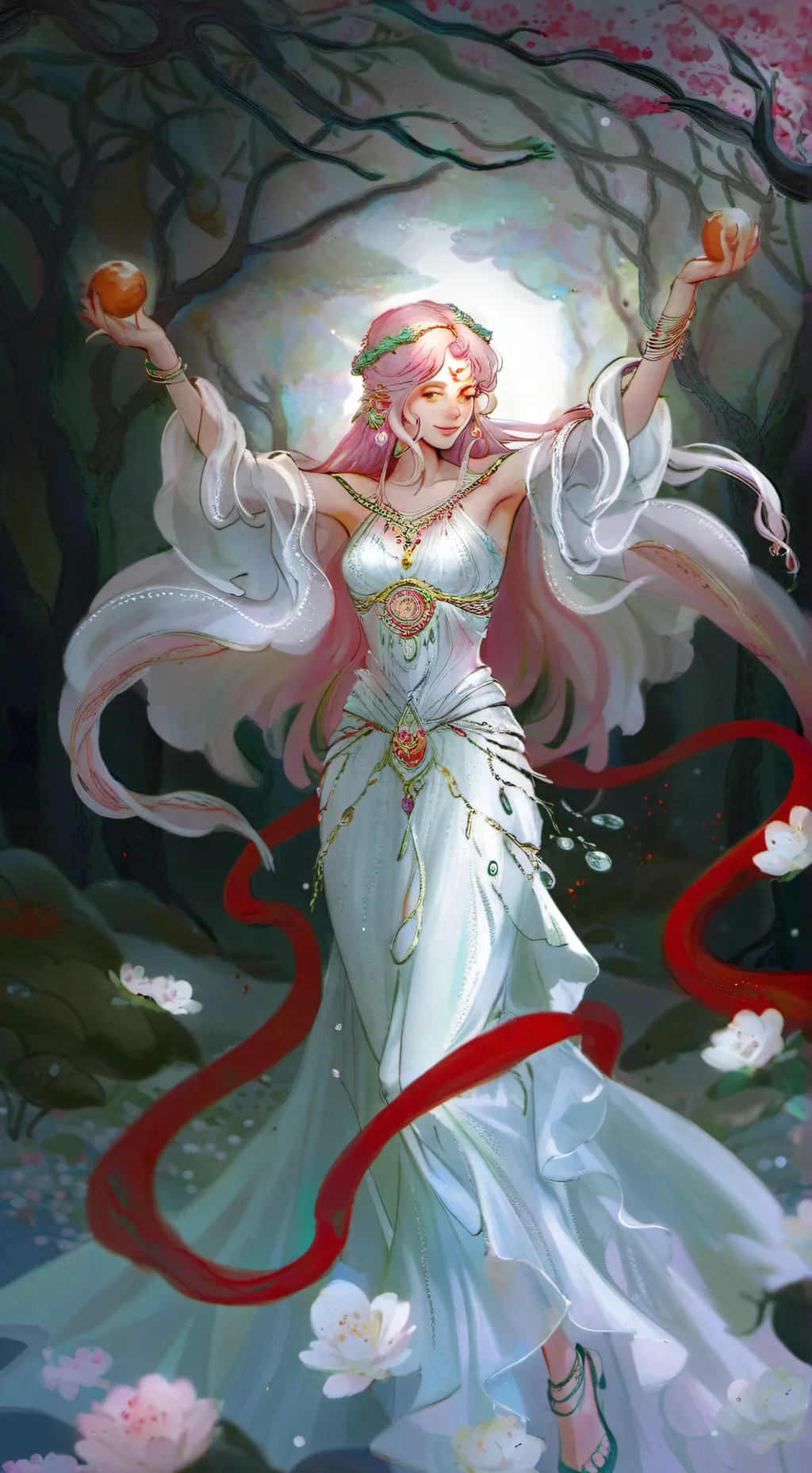 ai character: athrodite  background