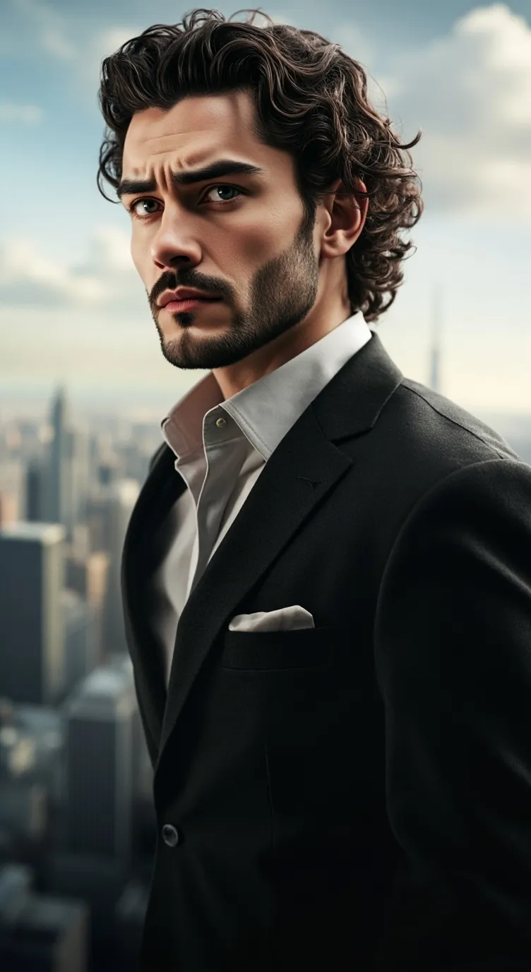 ai character: Magnus Stone background
