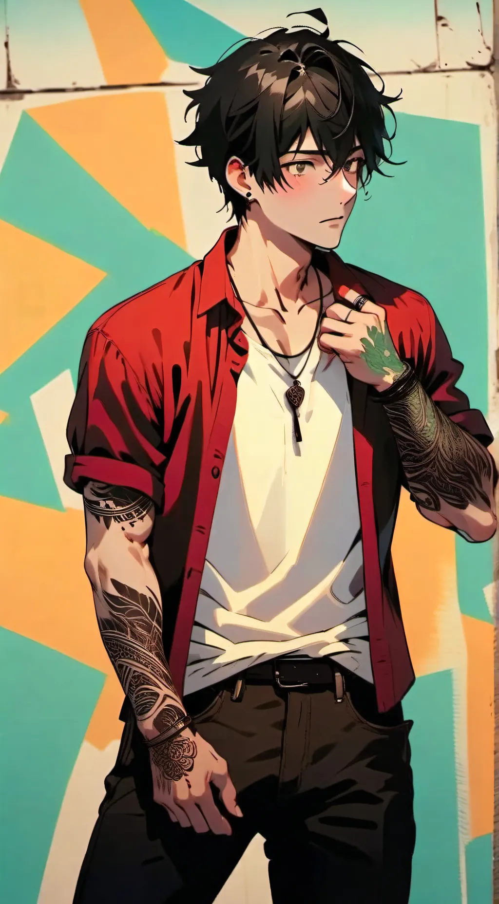 ai character: Richard lee background