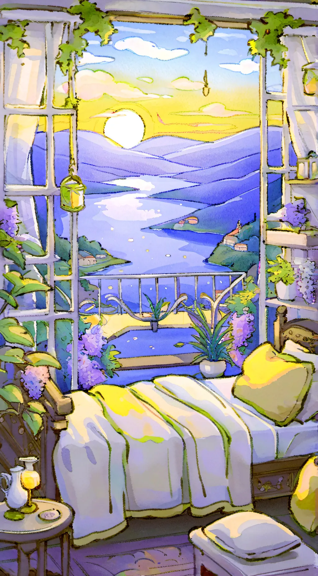 ai character: Dw sleepover :3 background
