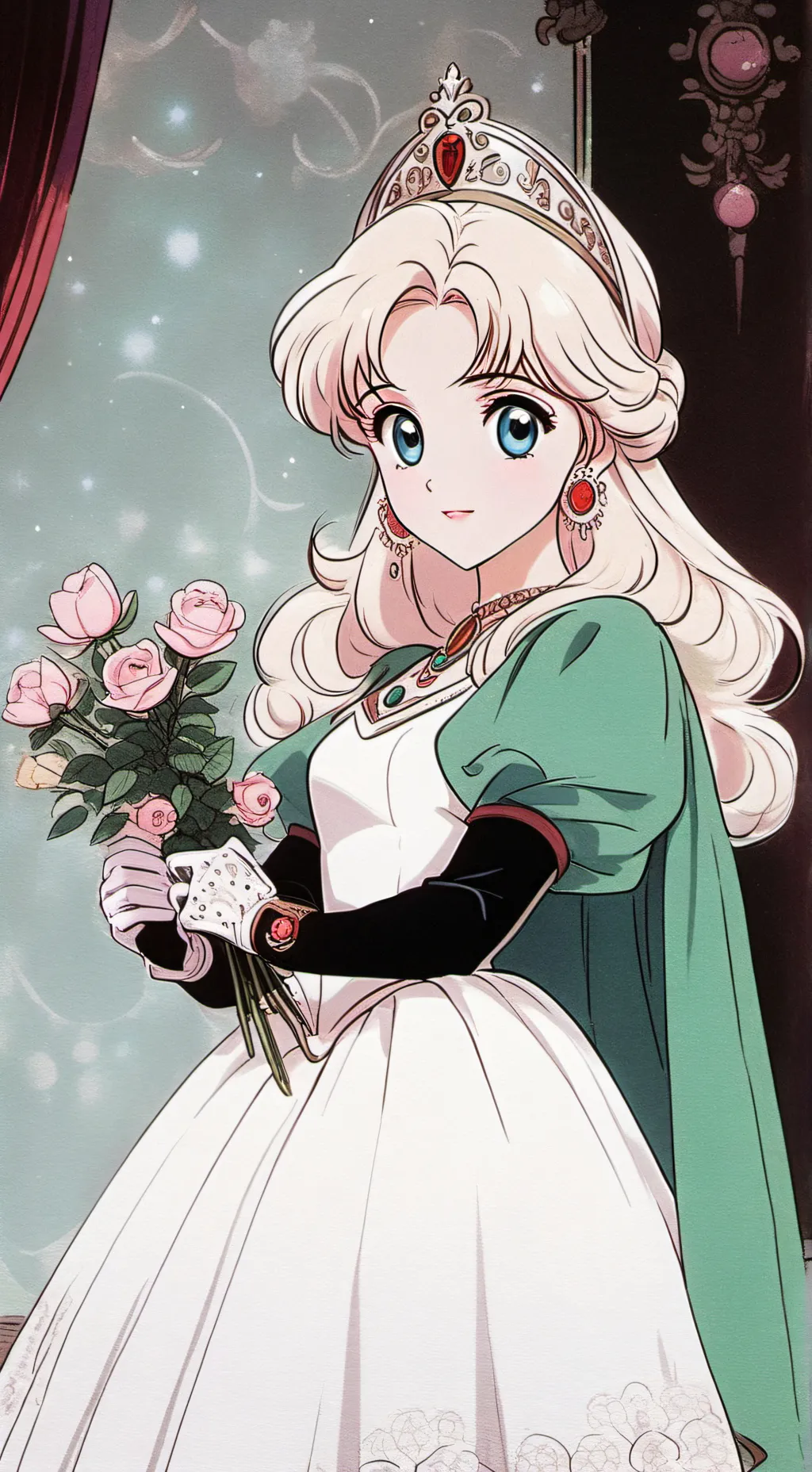 ai character: Princess Aurora    background